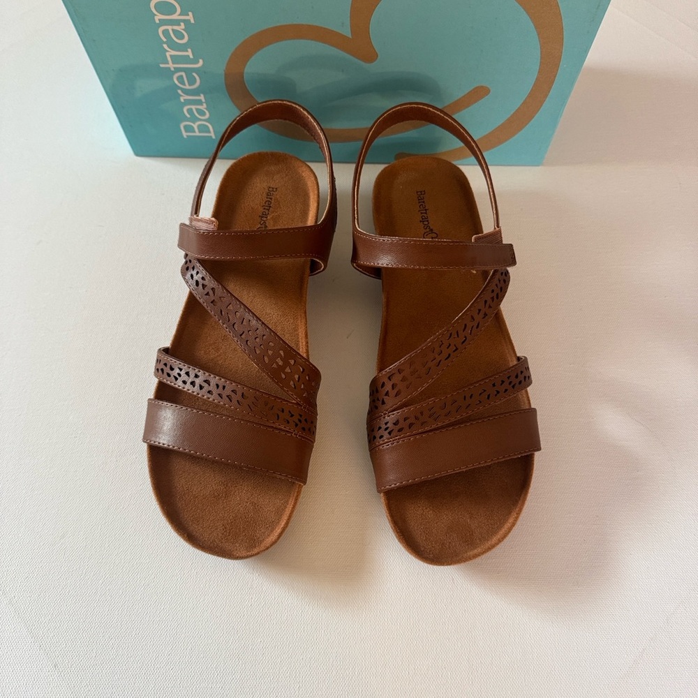 Baretraps Comfort Sandals Womens 9.5 Brown Jinna - Picture 2 of 6